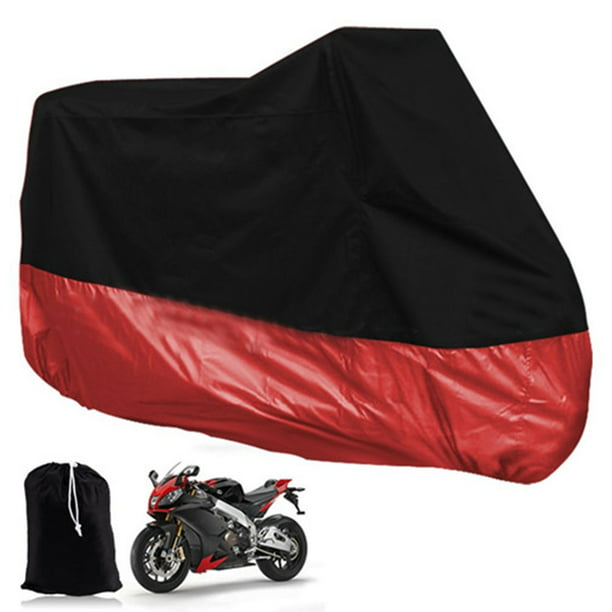 XXXL Waterproof Motorcycle Ourdoor Cover Rain Dust Sun Motorbike Protector Large
